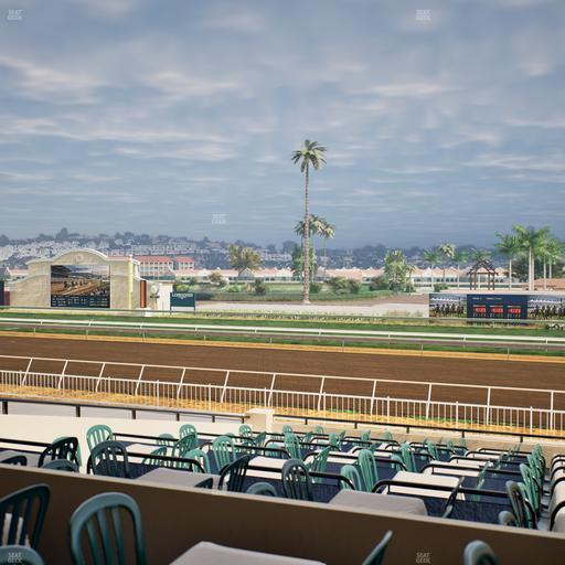 Del Mar Thoroughbred Club - Section Clubhouse Terrace Lvl 2 Tbl 710 Seat View