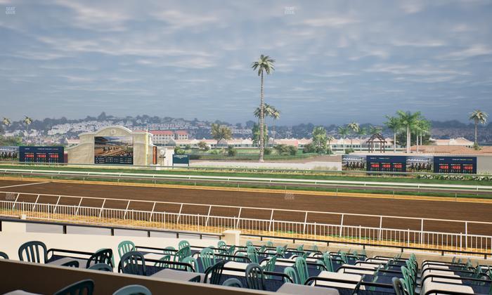 Del Mar Thoroughbred Club - Section Clubhouse Terrace Lvl 2 Tbl 710 Seat View