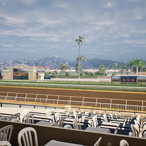 Del Mar Thoroughbred Club - Section Clubhouse Terrace Lvl 2 Tbl 710 Seat View