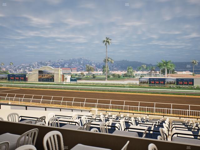 Del Mar Thoroughbred Club - Section Clubhouse Terrace Lvl 2 Tbl 710 Seat View