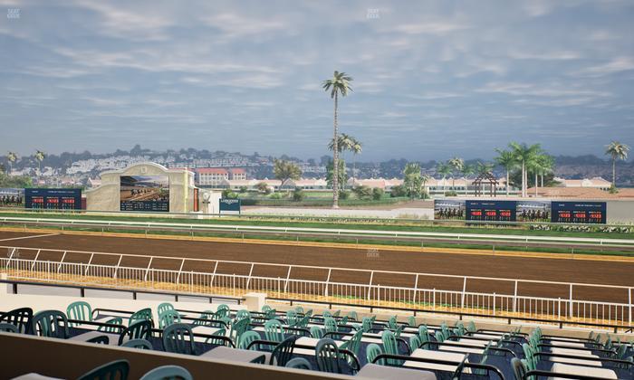 Del Mar Thoroughbred Club - Section Clubhouse Terrace Lvl 2 Tbl 711 Seat View