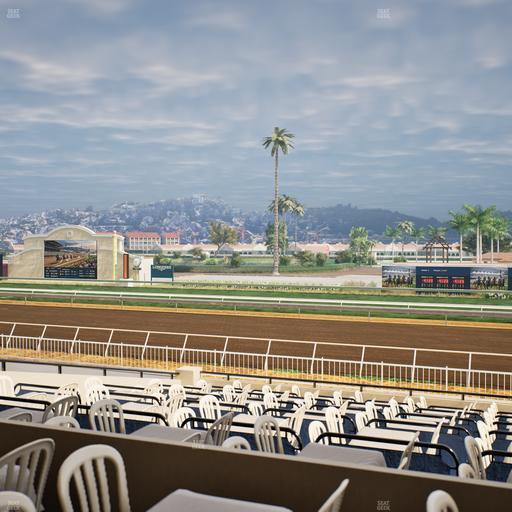 Del Mar Thoroughbred Club - Section Clubhouse Terrace Lvl 2 Tbl 711 Seat View