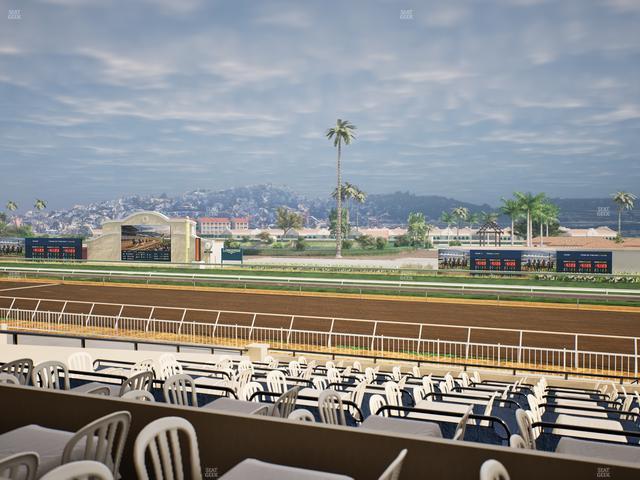 Del Mar Thoroughbred Club - Section Clubhouse Terrace Lvl 2 Tbl 711 Seat View