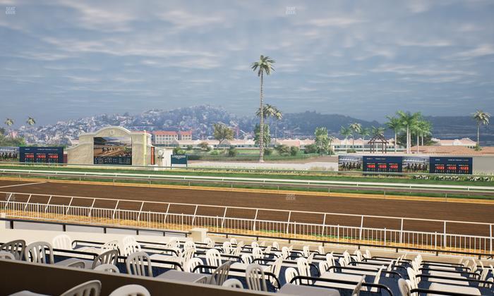 Del Mar Thoroughbred Club - Section Clubhouse Terrace Lvl 2 Tbl 711 Seat View