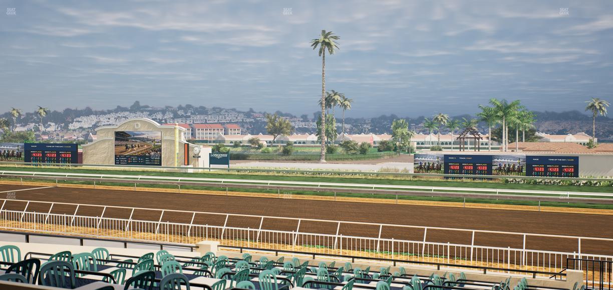Del Mar Thoroughbred Club - Section Clubhouse Terrace Lvl 2 Tbl 712 Seat View