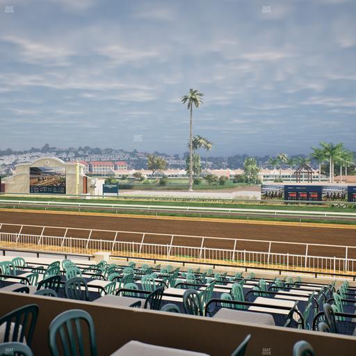 Del Mar Thoroughbred Club - Section Clubhouse Terrace Lvl 2 Tbl 712 Seat View