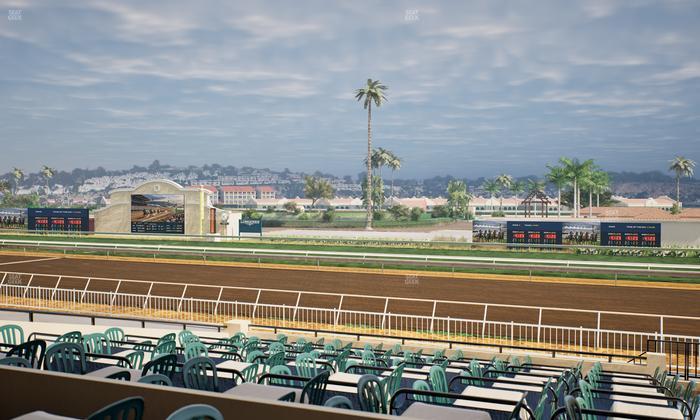 Del Mar Thoroughbred Club - Section Clubhouse Terrace Lvl 2 Tbl 712 Seat View