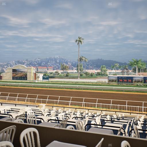 Del Mar Thoroughbred Club - Section Clubhouse Terrace Lvl 2 Tbl 712 Seat View