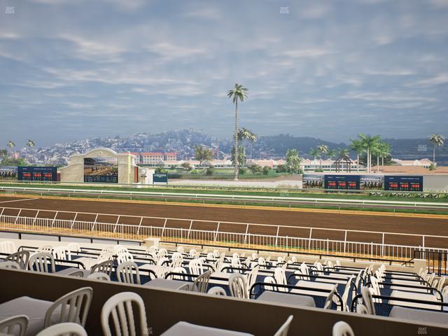 Del Mar Thoroughbred Club - Section Clubhouse Terrace Lvl 2 Tbl 712 Seat View