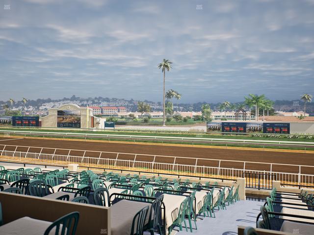 Del Mar Thoroughbred Club - Section Clubhouse Terrace Lvl 2 Tbl 713 Seat View