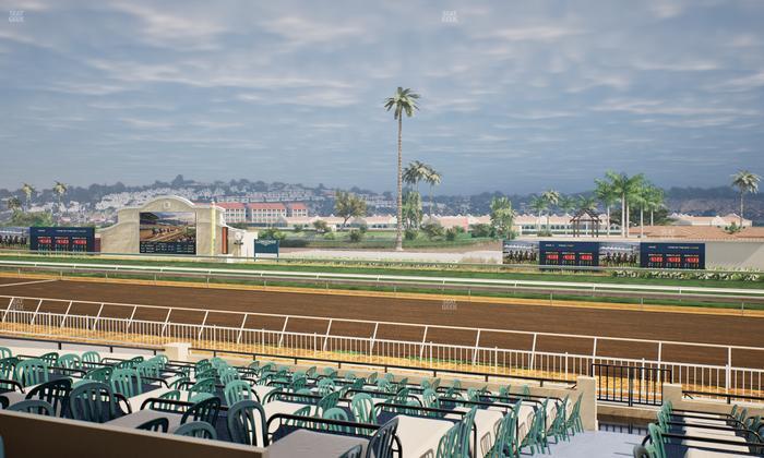 Del Mar Thoroughbred Club - Section Clubhouse Terrace Lvl 2 Tbl 713 Seat View