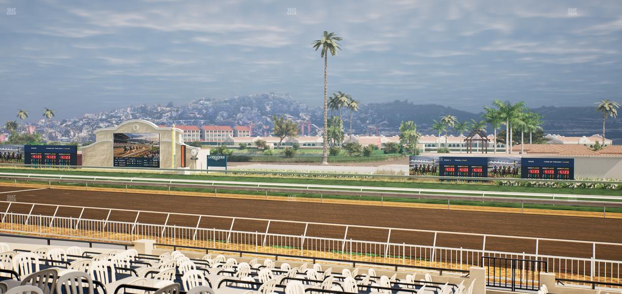 Del Mar Thoroughbred Club - Section Clubhouse Terrace Lvl 2 Tbl 713 Seat View