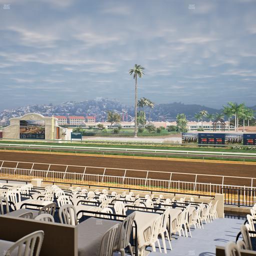 Del Mar Thoroughbred Club - Section Clubhouse Terrace Lvl 2 Tbl 713 Seat View