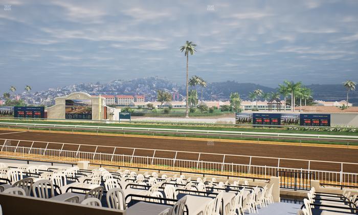 Del Mar Thoroughbred Club - Section Clubhouse Terrace Lvl 2 Tbl 713 Seat View