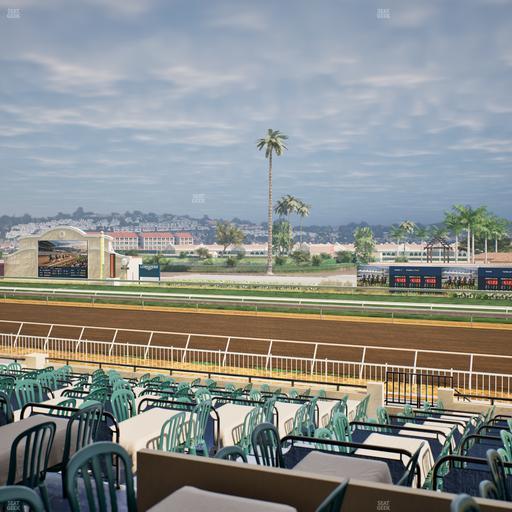 Del Mar Thoroughbred Club - Section Clubhouse Terrace Lvl 2 Tbl 714 Seat View