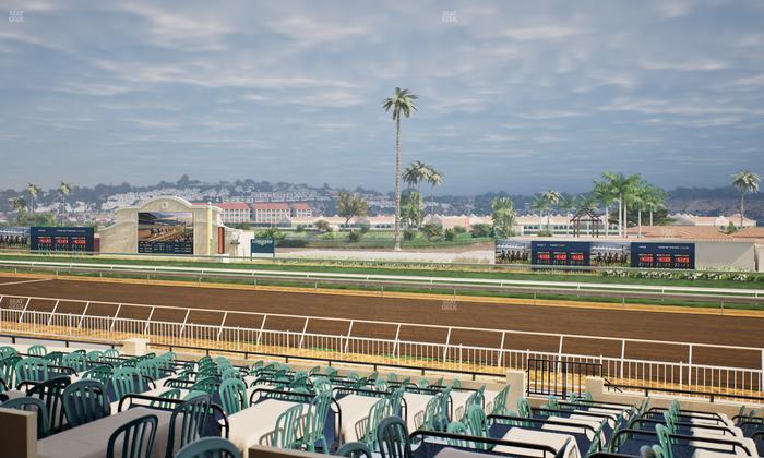 Del Mar Thoroughbred Club - Section Clubhouse Terrace Lvl 2 Tbl 714 Seat View