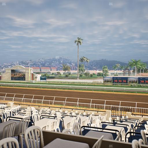 Del Mar Thoroughbred Club - Section Clubhouse Terrace Lvl 2 Tbl 714 Seat View