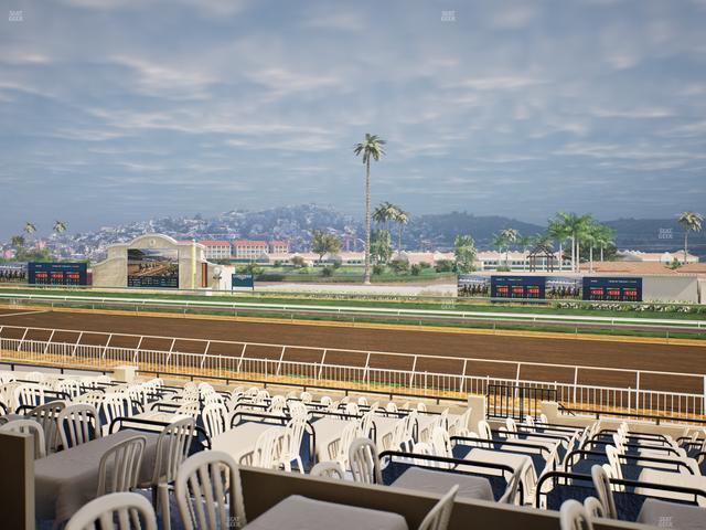 Del Mar Thoroughbred Club - Section Clubhouse Terrace Lvl 2 Tbl 714 Seat View