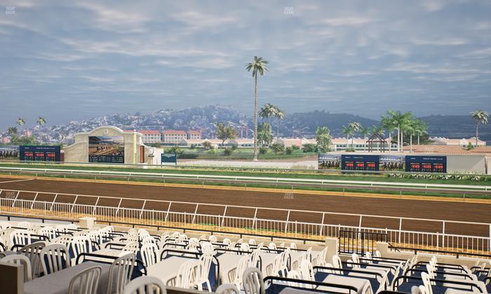 Del Mar Thoroughbred Club - Section Clubhouse Terrace Lvl 2 Tbl 714 Seat View