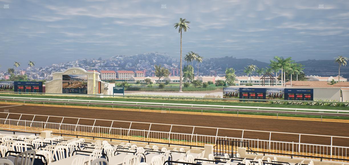 Del Mar Thoroughbred Club - Section Clubhouse Terrace Lvl 2 Tbl 715 Seat View