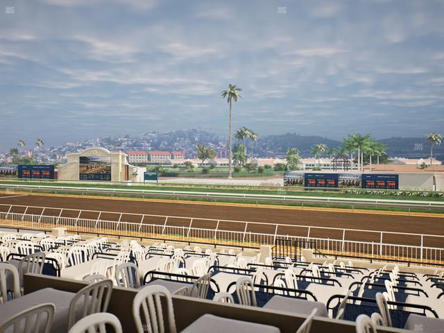 Del Mar Thoroughbred Club - Section Clubhouse Terrace Lvl 2 Tbl 715 Seat View