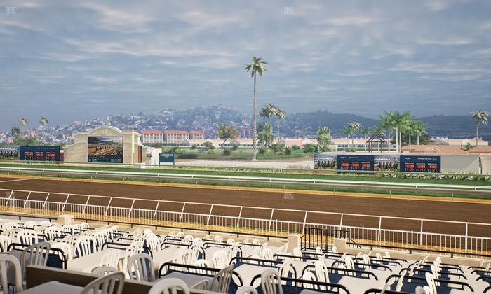 Del Mar Thoroughbred Club - Section Clubhouse Terrace Lvl 2 Tbl 715 Seat View