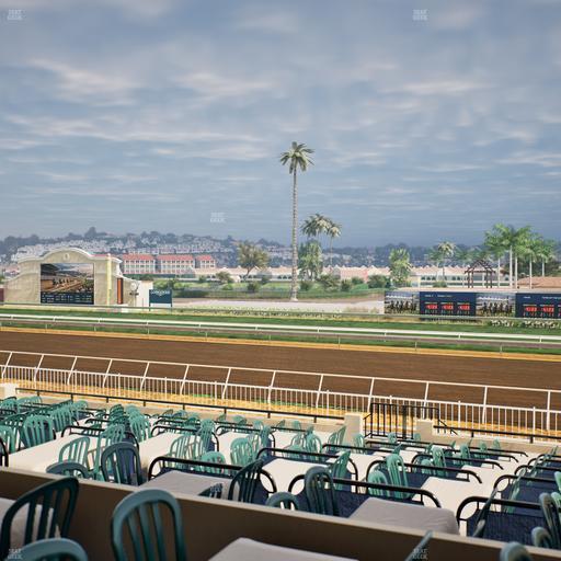 Del Mar Thoroughbred Club - Section Clubhouse Terrace Lvl 2 Tbl 715 Seat View