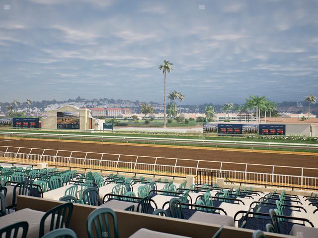 Del Mar Thoroughbred Club - Section Clubhouse Terrace Lvl 2 Tbl 715 Seat View