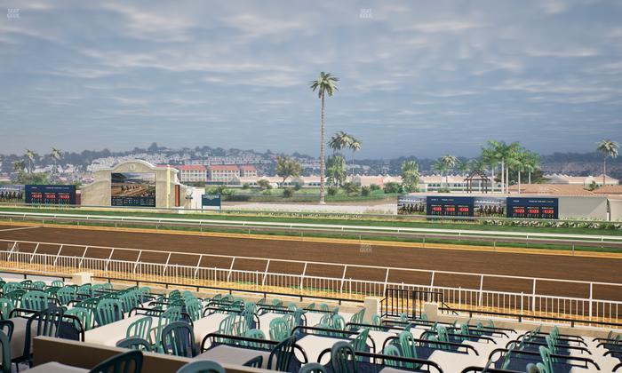 Del Mar Thoroughbred Club - Section Clubhouse Terrace Lvl 2 Tbl 715 Seat View