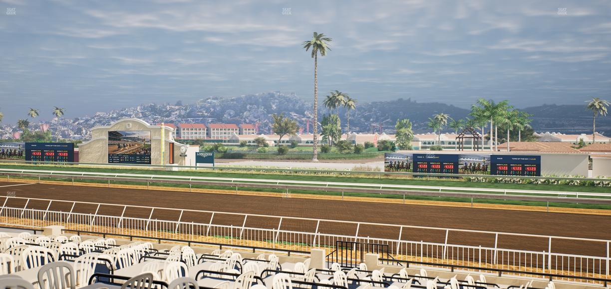 Del Mar Thoroughbred Club - Section Clubhouse Terrace Lvl 2 Tbl 716 Seat View