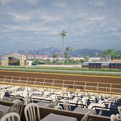 Del Mar Thoroughbred Club - Section Clubhouse Terrace Lvl 2 Tbl 716 Seat View