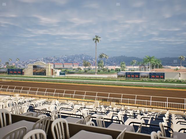 Del Mar Thoroughbred Club - Section Clubhouse Terrace Lvl 2 Tbl 716 Seat View