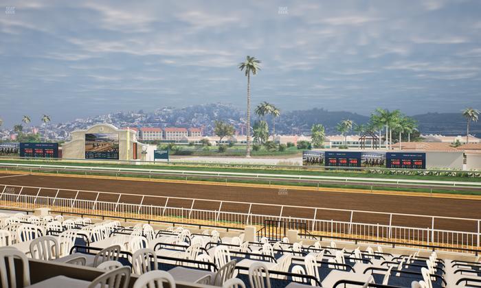 Del Mar Thoroughbred Club - Section Clubhouse Terrace Lvl 2 Tbl 716 Seat View