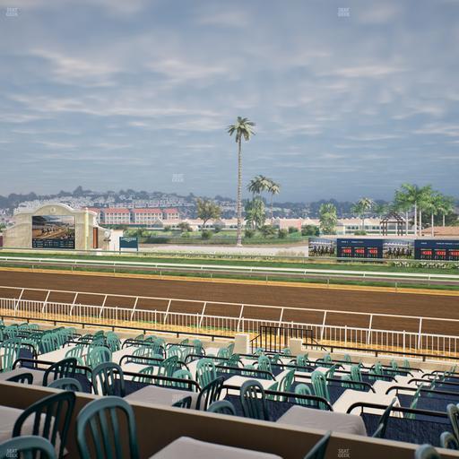 Del Mar Thoroughbred Club - Section Clubhouse Terrace Lvl 2 Tbl 716 Seat View