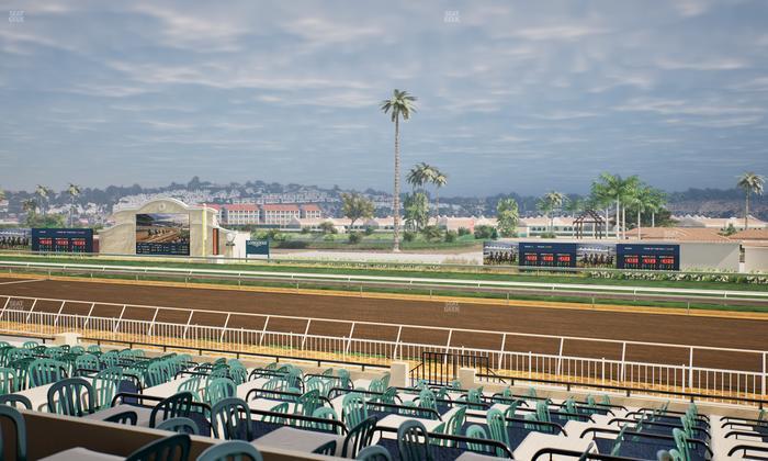 Del Mar Thoroughbred Club - Section Clubhouse Terrace Lvl 2 Tbl 716 Seat View