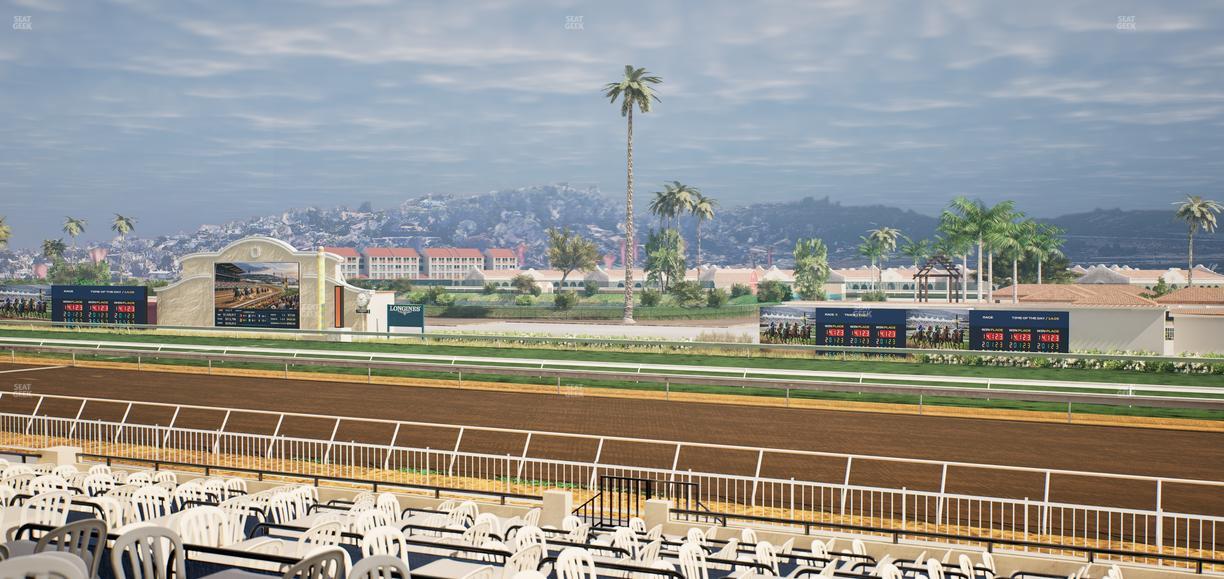 Del Mar Thoroughbred Club - Section Clubhouse Terrace Lvl 2 Tbl 717 Seat View