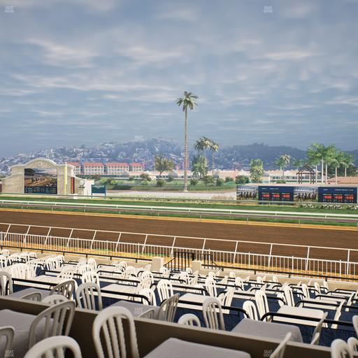 Del Mar Thoroughbred Club - Section Clubhouse Terrace Lvl 2 Tbl 717 Seat View