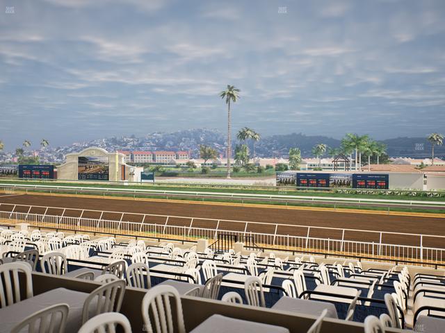 Del Mar Thoroughbred Club - Section Clubhouse Terrace Lvl 2 Tbl 717 Seat View