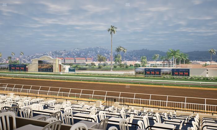 Del Mar Thoroughbred Club - Section Clubhouse Terrace Lvl 2 Tbl 717 Seat View