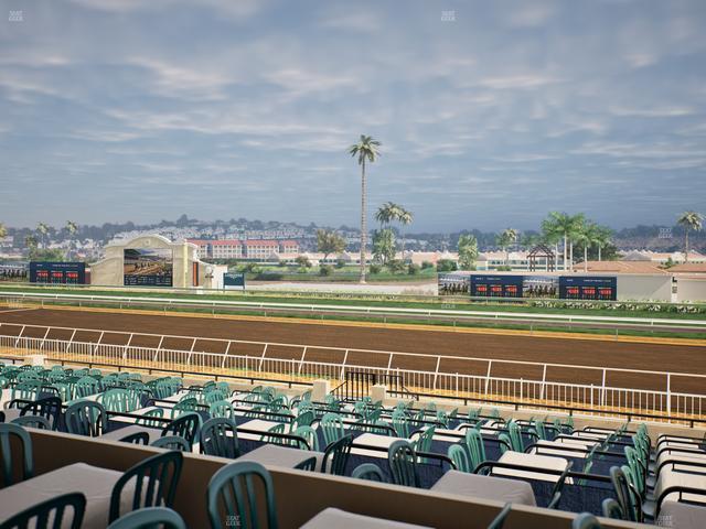 Del Mar Thoroughbred Club - Section Clubhouse Terrace Lvl 2 Tbl 717 Seat View
