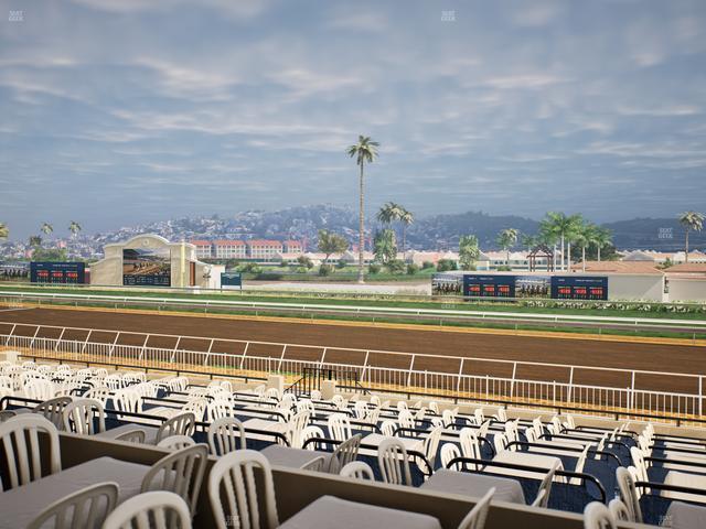 Del Mar Thoroughbred Club - Section Clubhouse Terrace Lvl 2 Tbl 718 Seat View