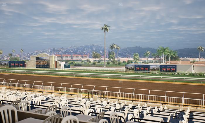 Del Mar Thoroughbred Club - Section Clubhouse Terrace Lvl 2 Tbl 718 Seat View