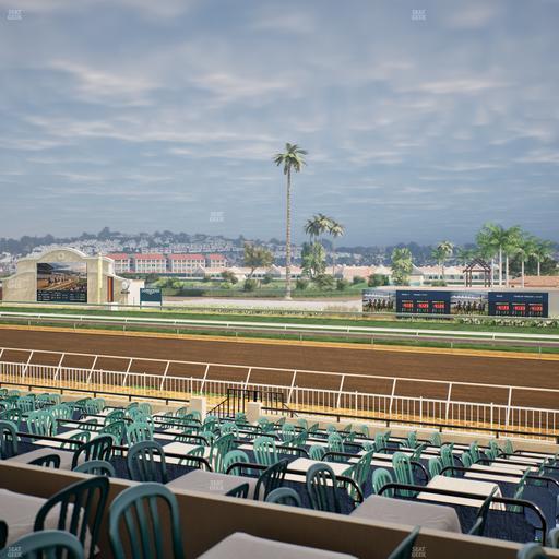 Del Mar Thoroughbred Club - Section Clubhouse Terrace Lvl 2 Tbl 718 Seat View
