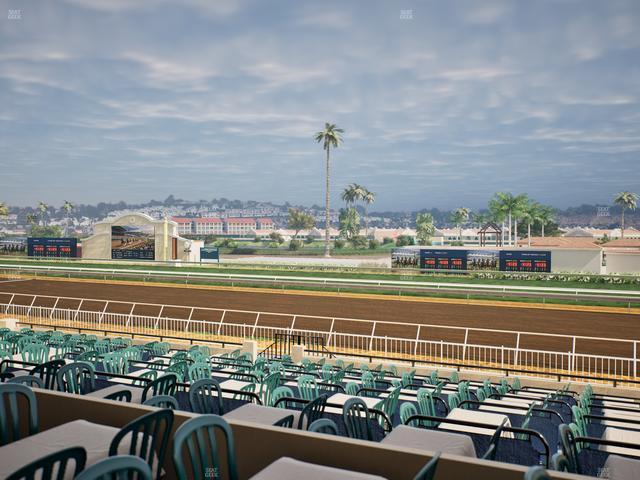 Del Mar Thoroughbred Club - Section Clubhouse Terrace Lvl 2 Tbl 718 Seat View