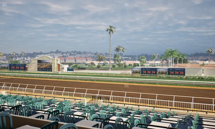 Del Mar Thoroughbred Club - Section Clubhouse Terrace Lvl 2 Tbl 718 Seat View