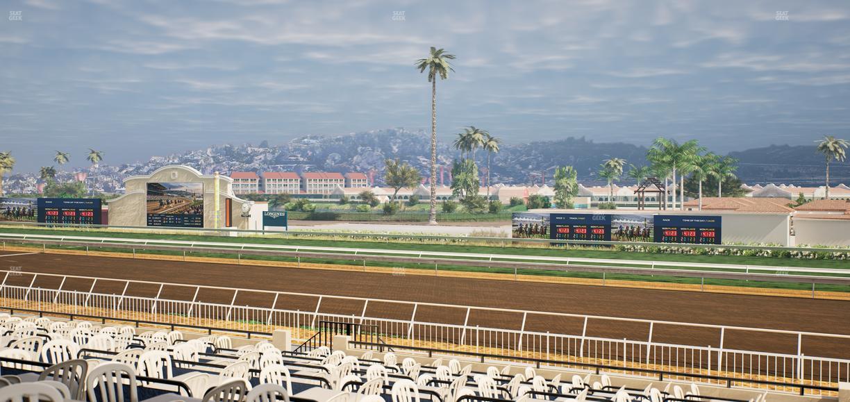 Del Mar Thoroughbred Club - Section Clubhouse Terrace Lvl 2 Tbl 719 Seat View