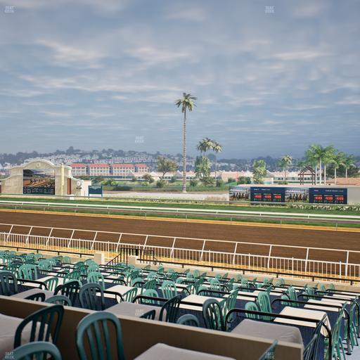Del Mar Thoroughbred Club - Section Clubhouse Terrace Lvl 2 Tbl 719 Seat View