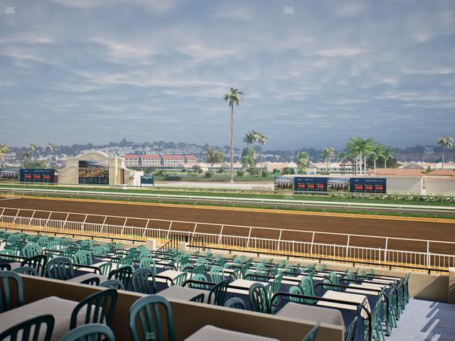 Del Mar Thoroughbred Club - Section Clubhouse Terrace Lvl 2 Tbl 719 Seat View