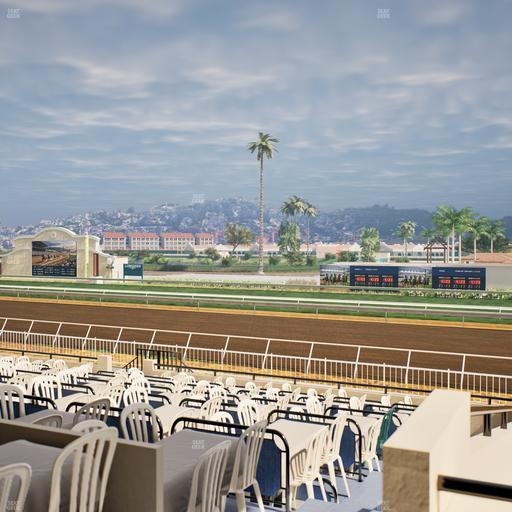 Del Mar Thoroughbred Club - Section Clubhouse Terrace Lvl 2 Tbl 720 Seat View