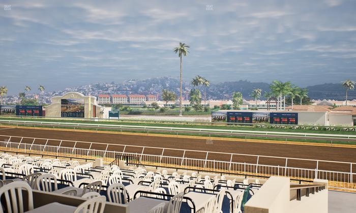 Del Mar Thoroughbred Club - Section Clubhouse Terrace Lvl 2 Tbl 720 Seat View